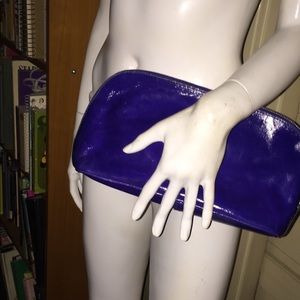 Billy Bag London royal blue leather